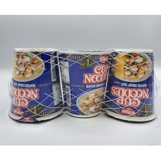 Nissin noodles cup seafood creamy soup, 77 g × 3