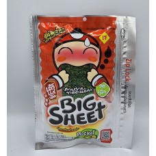 Nori seaweed Big sheet spicy, 8 pocket
