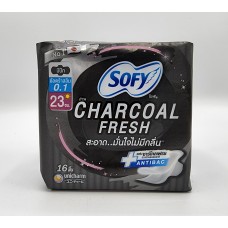 SoFy charcoal fresh pads, 23 cm, 16 pieces 