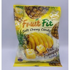 Pineapple soft chewy candy, Fruit Fit 84 g
