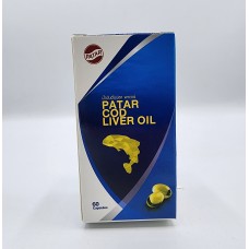 Patar Cod liver oil, 60 capsules 