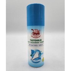 Taoyeablock foot deodorant powder anti-bacterial formula 30 g