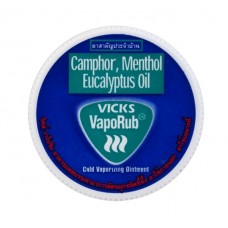 Camphor, menthol eucalyptus oil VapoRub 5 g