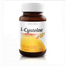 L-Cysteine Plus Biotin Vistra, 30 capsules 