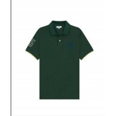 Men's sport polo green shirt, AIIZ