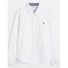 White Cotton shirt for kids, H&M