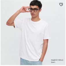 Dry color crew neck short sleeve t-shirt, Uniqlo 