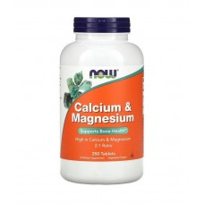 Calcium & Magnesium, 250 Tablets