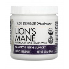 Lion's mane, mushroom mycelium powder, memory & nerve support, 100 g 