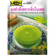 Thai custard mix Pandan flavour Lobo 120 g